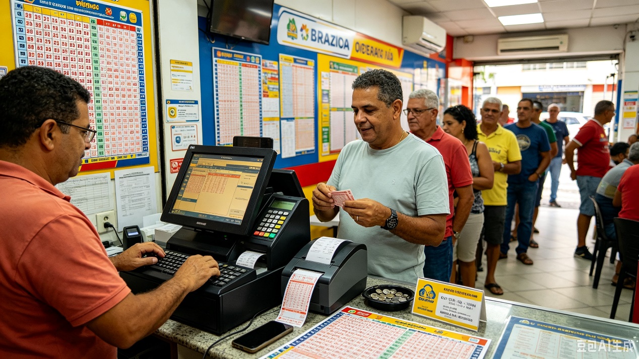 HEPHRAY lottery terminal scene